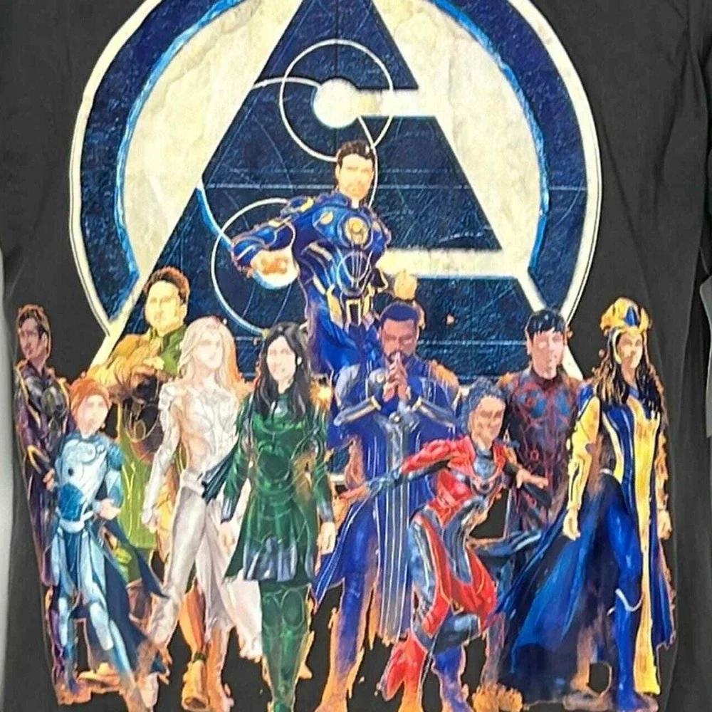 NWT Disney Parks Marvel The Eternals T-Shirt Graphic Tee Crewneck size‎ L